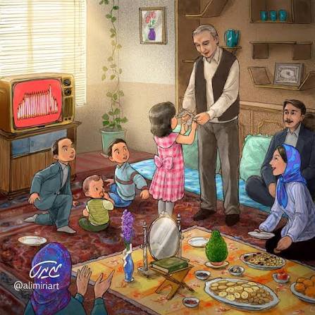 Naranj87's tweet photo. @parvinsoheili شاید تجربه شما بوده، تجربه ما از دهه ۶۰ چیزی مثل نقاشی های آقای میریه https://t.co/UQpniKt7B4