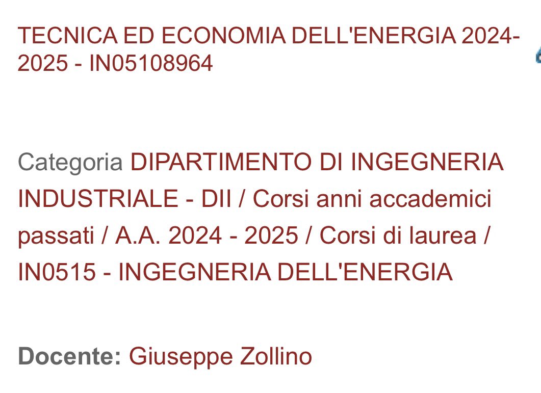 GiZollino's tweet photo. Colpo Rosso pensa che "conta la media". Chissà se ha voglia di imparare: ci provo lo stesso, a beneficio di tutti.
Vale esattamente il contrario. Per l'energia elettrica conta ciò che accade ora per ora su tutto un anno. La media e solo un dato statistico. 
Se serve 1 GW costante per alimentare per esempio un datacentre in Lombardia, Piemonte, Veneto, provate a produrlo lì con fotovoltaico, eolico e batterie. Con l'energia solare prodotta d'estate 4 volte maggiore di quella prodotta d'inverno e numerose sequenze di molti giorni invernali di mal tempo, con produzione solare quasi nulla anche di giorno, E poi ne riparliamo. 
Se -come pensa il povero Colpo Rosso- contasse la media basterebbe un impianto fotovoltaico da 6,5 GWp (eolico ovviamente in Nord Italia potete scordarvelo) e il problema sarebbe risolto. 
E la variabilità -così vi raccontano gli illusionisti del baseload solare, alcuni celebri in tutt'altro campo, improvvisamente scopertisi tuttologi- si risolve ormai facilmente aggiungendo le batterie. Ma non vi dicono MAI quante ne servirebbero e quanto costerebbe alla fine quell'energia continua. Costoro, infatti, ai numeri preferiscono aggettivi, avverbi e auspici. E già questo testimonia che non v'è nulla di scientifico.

Generare potenza costante o potenza variabile e stagionale fa tutta la differenza del mondo. Dal punto di vista tecnico ed economico. 

Per questo le fonti variabili, solare ed eolico, sono utili solo sino a un certo livello di penetrazione. E il mix ottimale di nucleare, idroelettrico, geotermico, solare, eolico e batterie si può facilmente calcolare per l'Italia. E non è lo stesso di altri paesi con diverse condizioni: il mix ottimo è infatti specifico di ciascun paese!
Lasciatevelo dire da chi lavora da anni su queste cose.