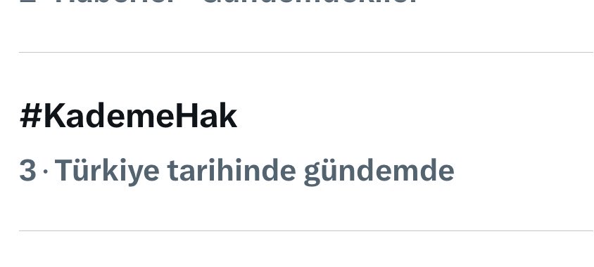 mihribanugurluu's tweet photo. 2. GÜNDE DE GÜNDEMDEYİZ! 🔥

#KademeHak ikinci gününde de Türkiye gündeminde‼️

Bu başarı; alın terinin, dayanışmanın ve adalet mücadelesinden vazgeçmeyen binlerce kişinin eseridir.👏👏👏

Durmadan, yorulmadan, daha güçlü ses olmaya devam ediyoruz. Çünkü kademe bir lütuf değil, haktır👊👊

@EmadDernegi
