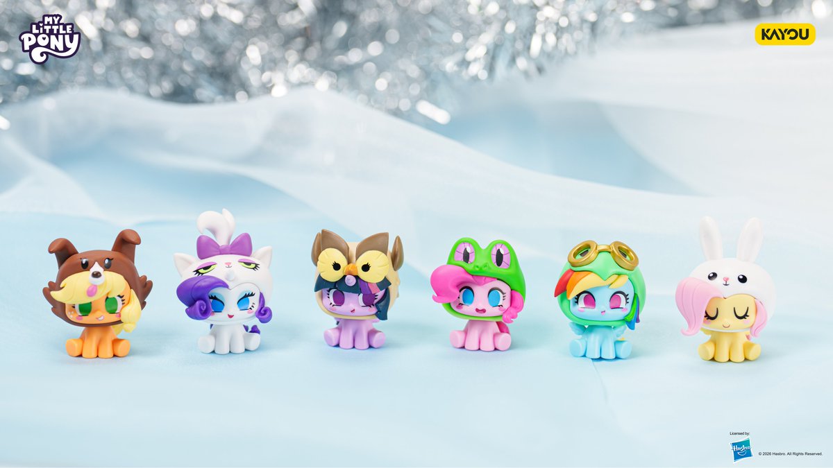 MLP_KAYOUJP's tweet photo. 商品紹介：FANCY PONY PETS💖

「飾る」も「持ち歩く」も楽しめる！✨

ブリスターパッケージ仕様だから、そのままディスプレイしたり、バッグに付けてお気に入りのポニーとお出かけしたりと、さまざまな楽しみ方ができます🎒🌈

あなただけのお気に入りを見つけてください💖
全国玩具売り場にて好評発売中！

#MyLittlePony #マイリトルポニー #KAYOU #フィギュア #コレクション