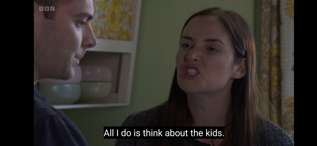 RyanSoapKing25's tweet photo. Yeah Peter you throwing Lauren out of her own family home is really you *Thinking about the kids" isn't it. What a hypocrite! 🙄🙄 
#EastEnders

Lauren isn't perfect by any stretch of the imagination but one things for sure is that she's a good mother and I hate how Peter uses this against Lauren like he trying to gain some sort of power over her or something. Lauren would move to the ends of the earth for her kids - this is why she's been initially so cautious with Mark and berated him when things have backfired. Lauren takes risks but she knows she's got a family to think about whilst Mark seems less aware of the stakes Lauren has against her and how much she's going to lose. 

I wish Lauren had given herself more options and didn't tie herself down to Peter by marrying him. Peter and Lauren don't have to be married to bring up kids together and there was cracks before they even tied the knot last year. 

Please let this be the end for Lauren and Peter!