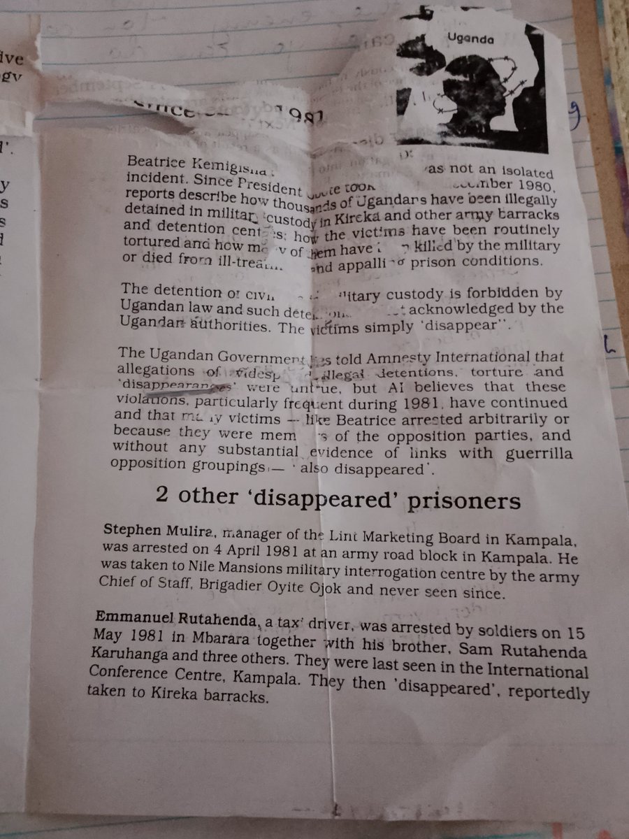 SamSewank9796's tweet photo. @KagutaMuseveni My late mother was taken from us 45 years ago next week.. Since 1986 todate your government has always promised to compensate us, and we are still patiently waiting. Maybe you can give us her skull, it's among those you displayed. Was taken from Namanve by govt, so we were told . https://t.co/NRsrBi5ajV