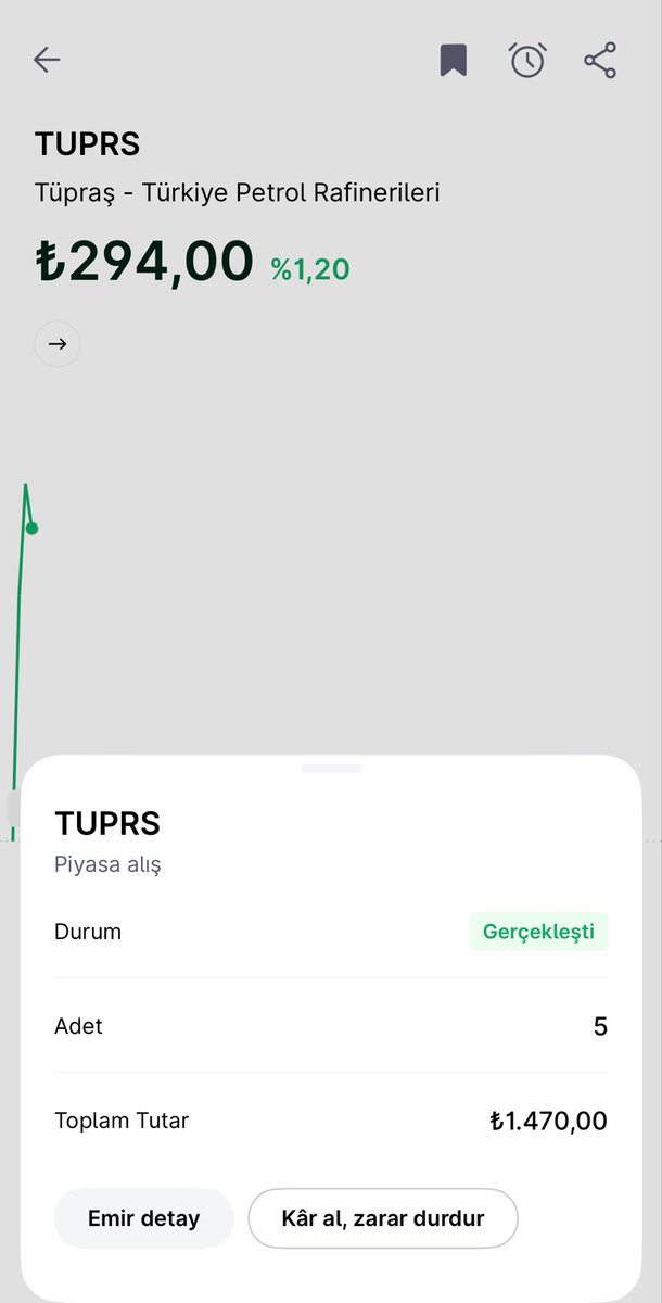 birikim_defteri's tweet photo. Sigara portföyüm için Ağustos ayı alımlarımı bugün yaptım. Toplamda 5.370 TL bütçe ayırmam gerekti. İlk başladığım zaman sigara parası ile alabildiğim kadar hisse alaıyorum. Ama bu süreçte aylık yatırıma ayırdığım para aylık sigara parasını geçmeye başladı. Temmuz ayında portföy TUPRS çabası ile 50.000 TL barajını aşsa da tekrar altına indi. Bu ay yaptığım alım ile tekrar 50.000 TL barajını aştım sıradaki hedefe doğru ilerliyorum.  

Bu ay 31 gün olduğu için   

155 adet #AKSA 
310 adet #TURSG  
5 adet #TUPRS hissesi aldım.  

Bu alımlar ile birlikte portföyümde toplam   

1565 adet AKSA 
3050 adet TURSG 
55 adet TUPRS seviyesine ulaştım.  

Bu ay 27 Ağustosta TURSG hissem, lot başına 0,12 TL temettü ödemesi yapacak. Yaptığım alım ile beraber toplam 366 TL temettü geliri elde edeceğim. Yıl içinde ise toplamda 1071 TL temettü geliri elde etmiş olacağım bu ay sonunda.  

Eylül ayının sonunda alacağım TUPRS 2. temettü taksiti ise bu sene alacağım son temettü olacak ve yıl içi toplam temettü gelirim 1. 400 TL'yi aşmış olacak. Geçen sene bu tutar 0TL olduğu için şu an benim gözümde çok yüksek bir tutar. 

Ben sigara portföyüm için hisse alımlarımı Midas ile komisyonsuz olarak yapıyorum.

Reklam