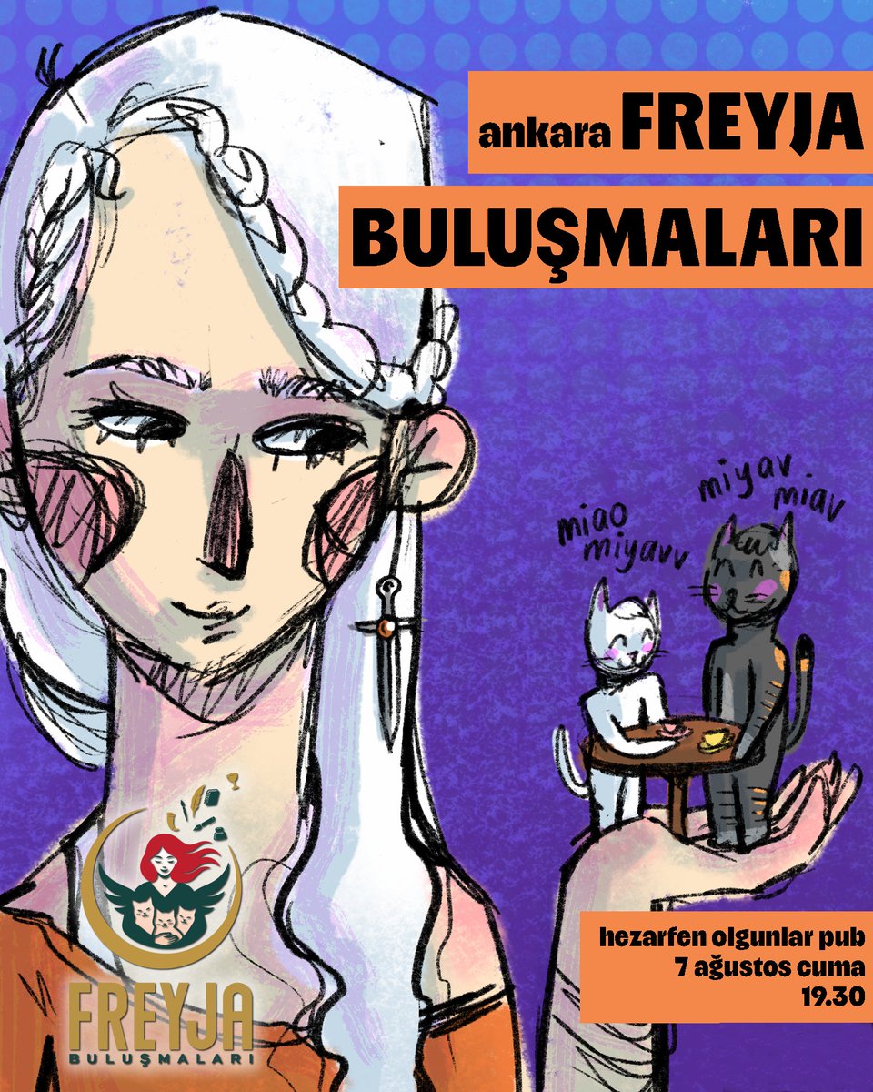gdursun's tweet photo. Freyja Buluşmaları için 
İzmir'de Alsancak Reset Pub 
ve 
Ankara Hezarfen Olgunlar Pub'da
yine aynı saatte bir araya geliyoruz. 
Yolu düşen herkesi bekleriz. 
@birkeresinde @demokan https://t.co/EsoxGfFPBw