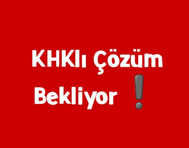 Ramazan11558567's tweet photo. KHK LİLAR ÇÖZÜM BEKLİYOR 
#KHKlılardanMecliseÇağrı https://t.co/2zKRef1olC
