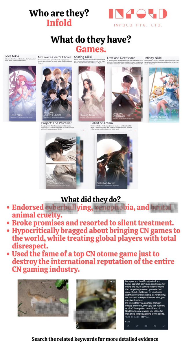 leading_sun07's tweet photo. @LoveDeepspaceJP It's time to speak up about this whole situation. Stop supporting bullies and animal abusers! 
#PapergamesRuinsCNgaming  #LADSis6 #NoValkoNoMoney #NoValkoNoInfold https://t.co/e4oVSPIlwH