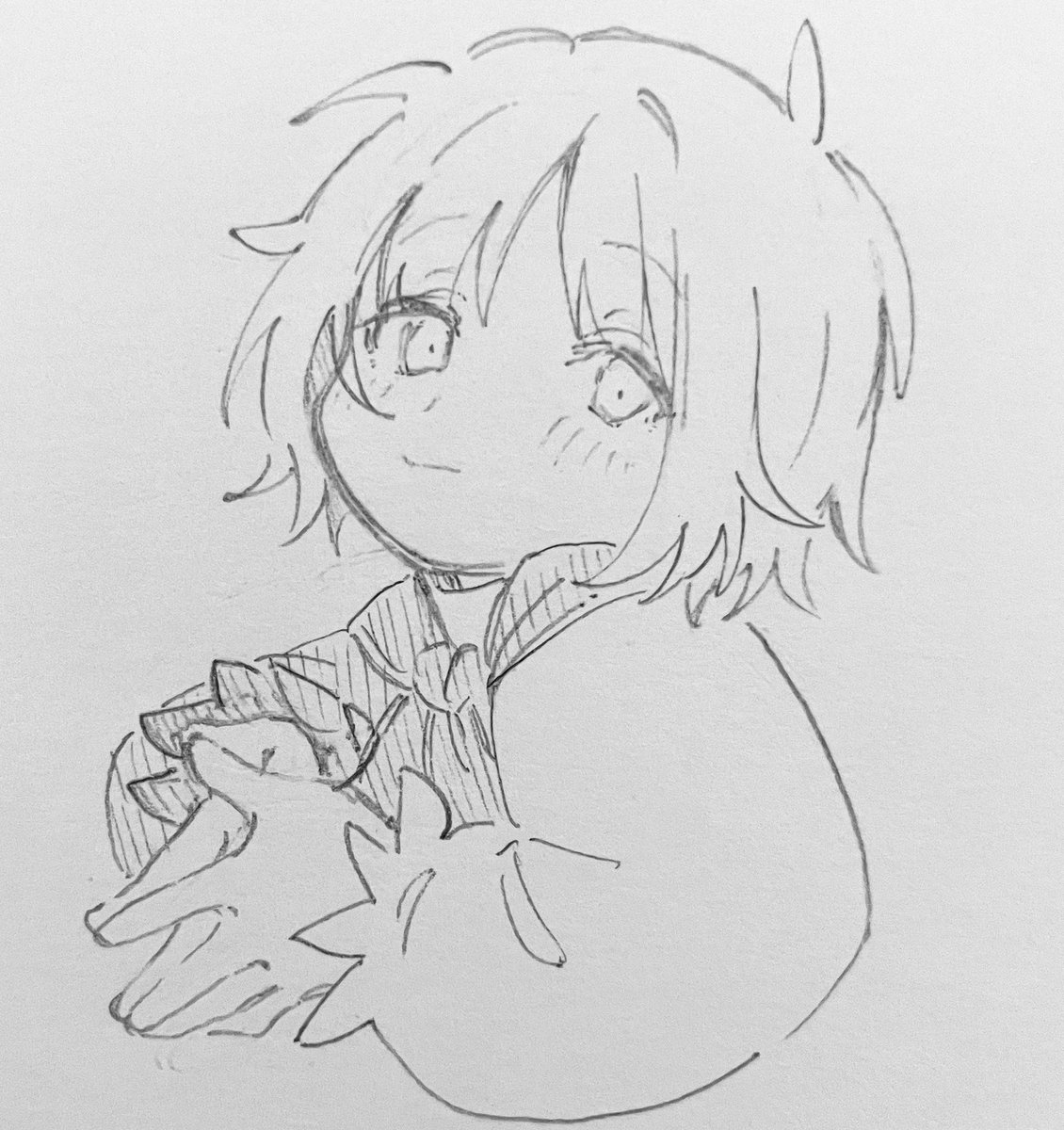 sato_st1's tweet photo. 多分あげてない絵
⚠︎顔あり https://t.co/EVx9gQltRK