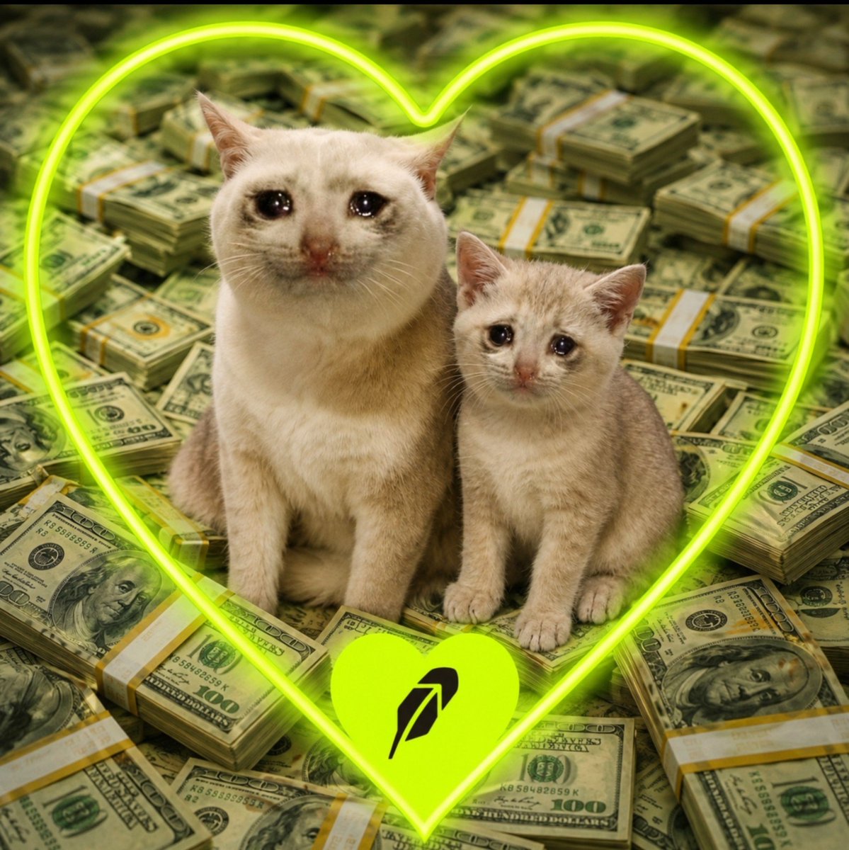 RobinWifBeard's tweet photo. @ponsdotfamily $CASHKITTY is my second and final project on the Robinhood Chain, launched on @letscashfun. Every transaction helps buy &amp; burn $CASHCAT, while creator fees keep me motivated to build long term.

These are my only two projects until they're established multi-million dollar memes. https://t.co/eZ5DJ4SOBu