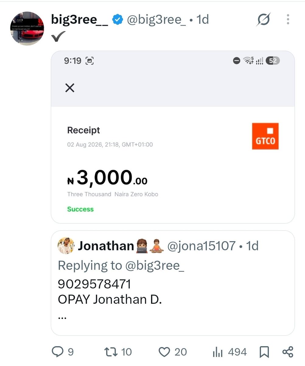 big3ree_'s tweet photo. I’m addressing this for the last time. Does this person have a blue tick — along with the many others I’ve extended kindness to? https://t.co/yVSAKa1czq