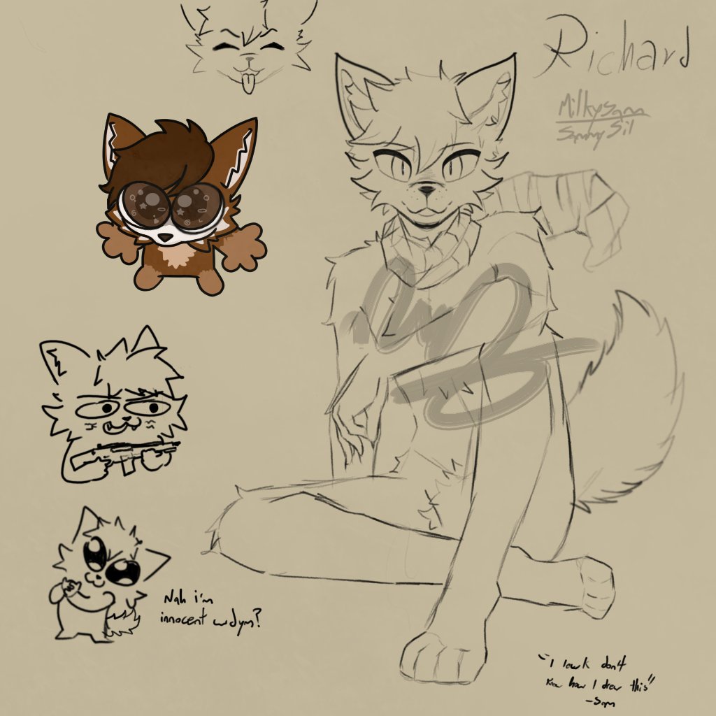 Milk_SammySil's tweet photo. It's been months of procrastinating, I'll be looking forward to start making art and sketches again

(Art Trade for a friend)

#furryart #furrydrawing #drawingㅤㅤ https://t.co/O5EtJDHHQ1