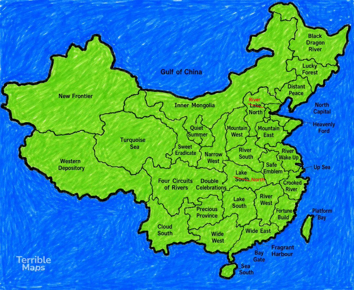 _Wind_Chaser's tweet photo. @TerribleMaps Two provinces corrected. https://t.co/ljDG5ilSTu