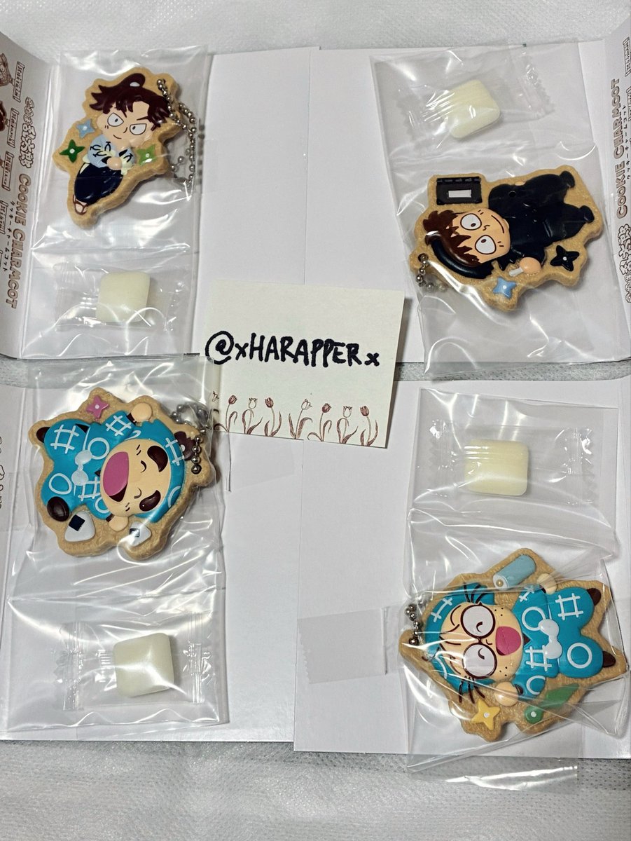 xHARAPPERx's tweet photo. 忍たま乱太郎　クッキーチャームコット

譲・土井、利吉、乱太郎、しんべヱ
求・竹谷八左ヱ門>中在家長次

2:1なども応相談
郵送にて交換希望です https://t.co/36Y9M6dH3P