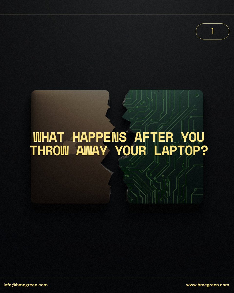 hmegreen's tweet photo. 💻 Your old laptop isn't just e-waste—it's a valuable source of critical resources. Discover how #UrbanMining recovers valuable metals through responsible recycling, supporting India's circular economy and a sustainable future. Read the latest #EcoTechTalks! ♻️🌍 #EWaste https://t.co/QrrI2Knx79