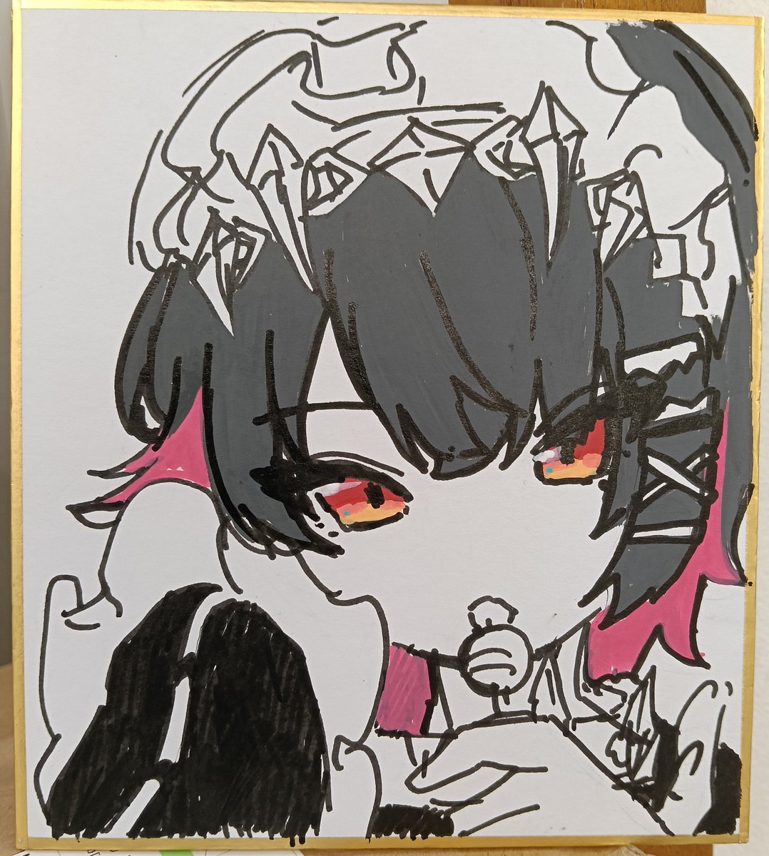 mayoi_mea's tweet photo. プチコミケで色紙売ったよー①

 #エレン・ジョー https://t.co/OznE8RQrgZ