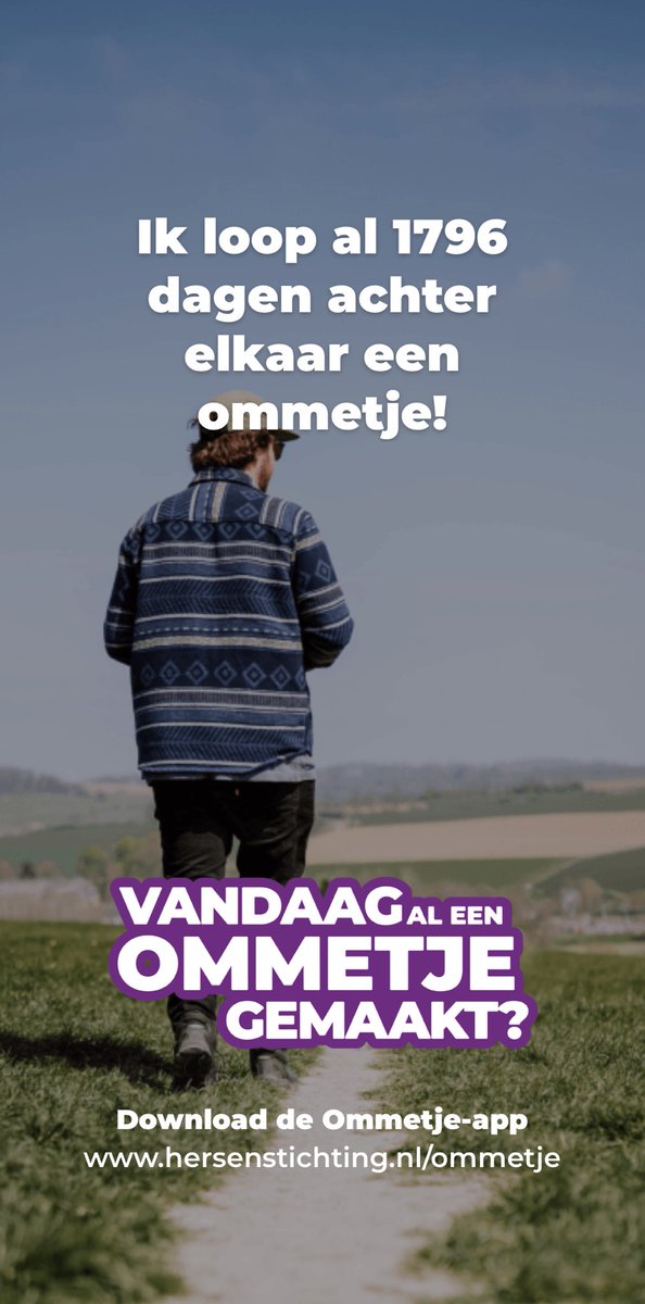 EngelenMartin's tweet photo. Ik loop al 1796 dagen achter elkaar een ommetje! https://t.co/UrmJkdfNuf