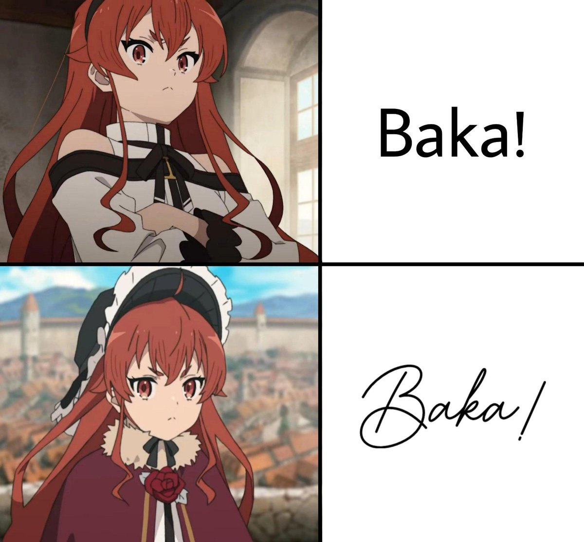 Psydeeeee's tweet photo. Baka x 𝓑𝓪𝓴𝓪
#MushokuTensei #無職転生 https://t.co/XXWdF2SWkr