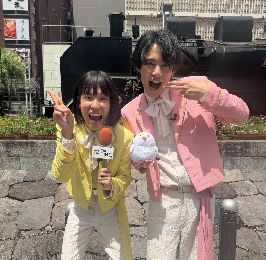monaki_official's tweet photo. ＼\#モナキ 📺出演INFO/／
⋆┈┈┈┈┈┈┈┈┈┈┈┈┈┈┈┈┈┈⋆
TBS「THE TIME,」TIMEマーケティング部のコーナーに
本日じん＆サカイJr.が出演‼
ごらんくださった皆さまありがとうございました！

✅明日はケンケン・おヨネがスタジオ生出演
8月5日（水）7：20頃～
（※生放送のため、急きょ予定が変更になる場合もあります）

ラーメン大好きケンケン＆食べるの大好きおヨネの2人が朝ラー🍜を大調査しました‼

ぜひご覧ください！