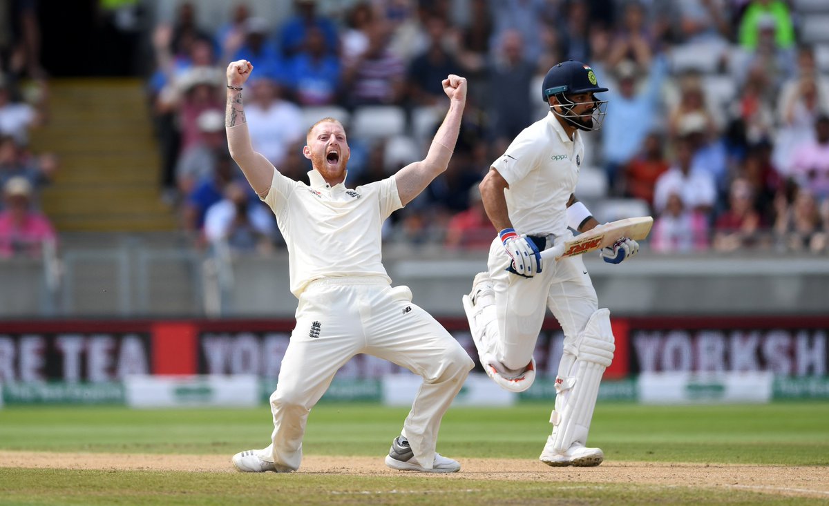 Sports18's tweet photo. OTD 2018,India v England Test at the Edgbaston.
- Virat Kohli made 200 runs in this test.
- The rest of the Indian team made 214 and India lost by 31. 😮
#ViratKohli #INDvENG #TestSeries https://t.co/wWfilnZnwV