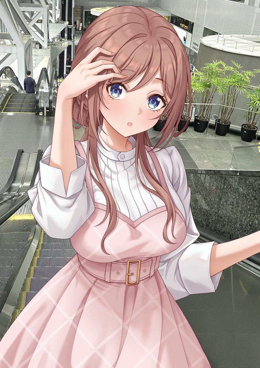 Sulgi99's tweet photo. ｢……？どうかしたの？｣ https://t.co/ENqZU3YTAs