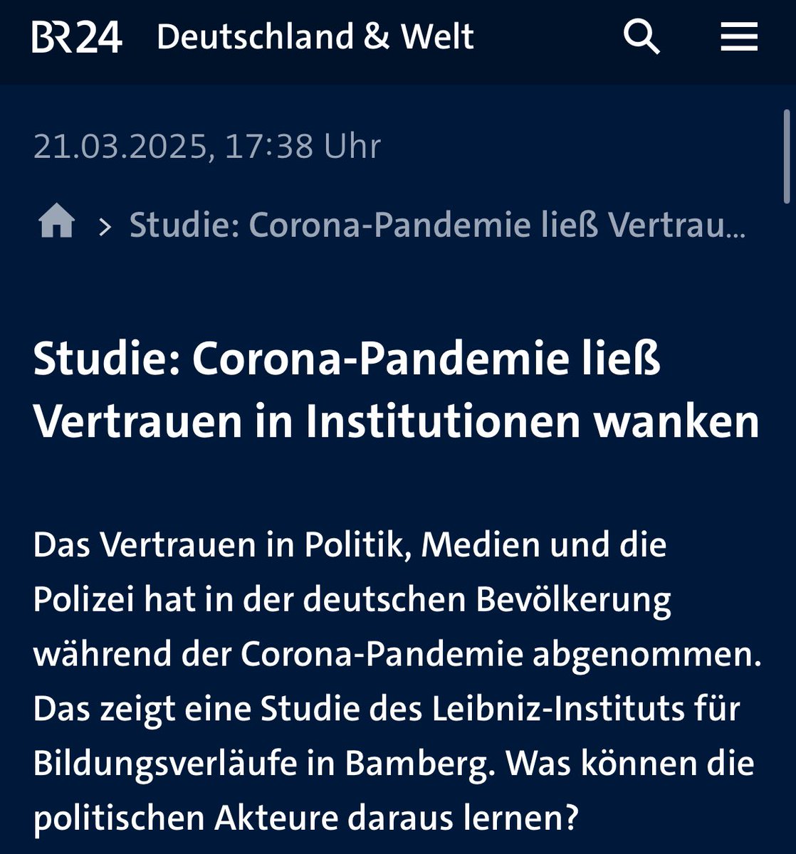 rosenbusch_'s tweet photo. 2025. Größte Verlierer:

Polizei und Medien.

Eine der wenigen öffentlichen Untersuchungen zum Thema. Im Hintergrund haben sie viel mehr.

Und was denkt ihr, wie weit ist das WEF-Projekt „Rebuilding Trust“ heute fortgeschritten?

https://t.co/AMVHWjt5Y0 https://t.co/YuI2M18hIu