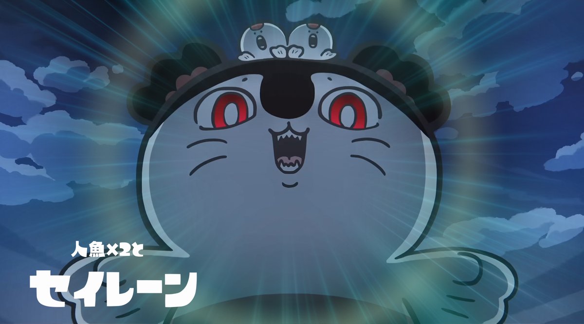 tapi_spla's tweet photo. ちいかわの映画サモラン風 https://t.co/5wfZcLk0ud