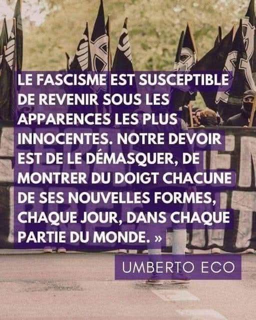 PDohen's tweet photo. L'extrême droite est un danger pour notre société.
#NoPasaran #AntiRN https://t.co/aE6JkSRWWq
