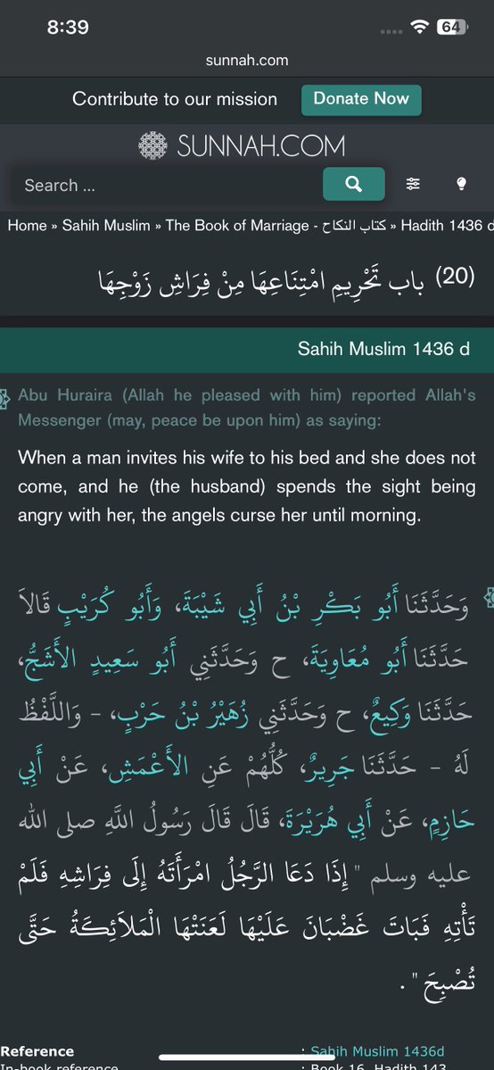 kdtrayy's tweet photo. @MakiTheSalafi Lol in your pedo religion 
1) Angel will curse wife for disobedience 
2) Your husband can beat your ass
2) Women are have a low IQ unlike men

Keep living in a lie and illusion and I pray it will not be too late for you https://t.co/NGCl2MnayK
