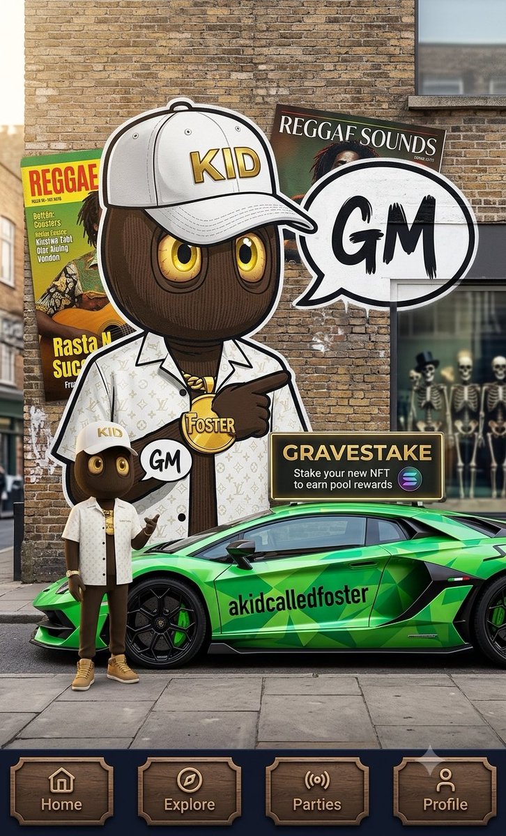 chillwilss's tweet photo. GM, FOSTER FAMILY!
 
Founder of @KidCalledFoster
@_Foster_x co-founder @BitcoinBruno25
Sometimes a simple GM is more than just two letters It’s a reminder that you showed up today, you’re still building, and you’re still part of a community that believes the journey is just getting started.🫡

Look at the vision: the character, the drip, the green supercar, the community, the NFTs, and the ambition  This isn’t just about flexing it’s about creating something people can recognize, connect with, and be proud to be part of.

Now let’s make this interactive 

If you woke up tomorrow and had to choose ONE part of the Foster journey what are you taking?

A The Green Lambo: Pull up in style and let everybody know you made it

 B The Foster NFT Secure your piece of the collection and hold the culture.

 C  Stake & Earn: Put your NFT to work and chase those pool rewards. 💰

👑 D   Build With The Community: Forget the flex—you want to be part of the people pushing the vision forward.

No wrong answers 👀

Drop A, B, C, or D in the comments and tell us WHY you picked it Let’s see what the Foster community is really about. 🫂

GM to everyone building, supporting, creating, and showing up
The journey is still early. The vision is still loading. And the best part? We’re building it together

GM or GN? 👀👇