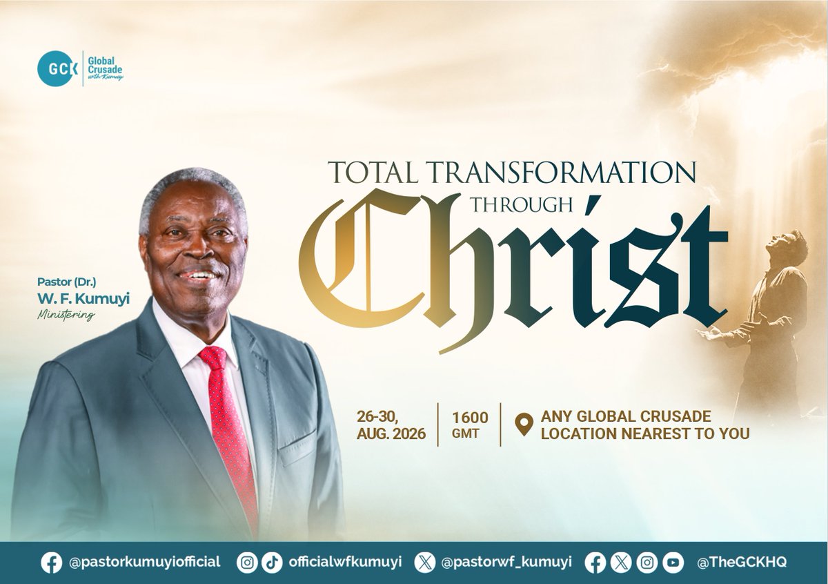 dclmabk's tweet photo. GCK August Edition 2026 | Total Transformation Through Christ | Ota, Ogun State, Nigeria https://t.co/KKcyMJYw7U