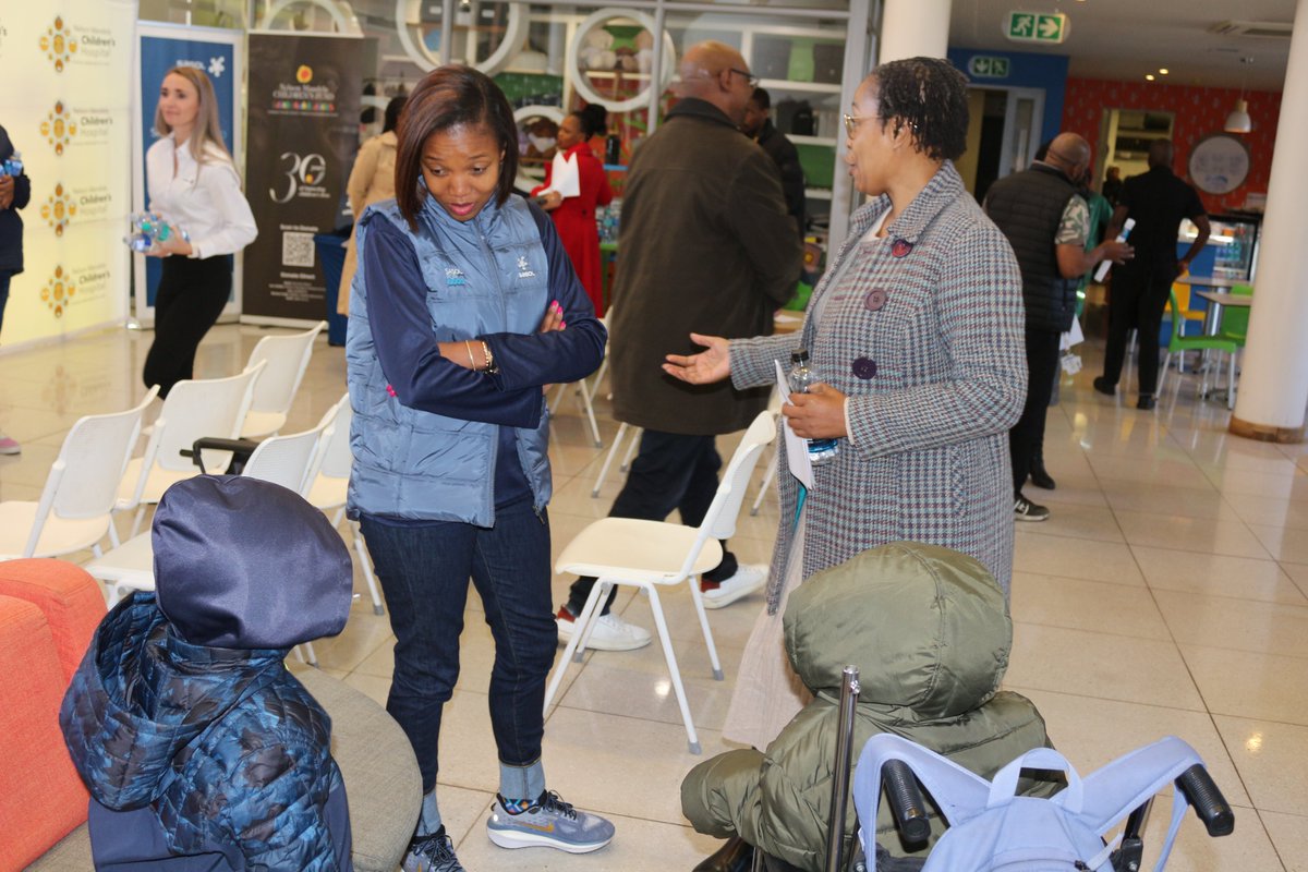 NMCF_SA's tweet photo. The visit included the cheque handover, the donation of care packs, and time spent with young patients and their families, bringing comfort and hope beyond the hospital wards. We extend our sincere gratitude to Sasol for this generous contribution. #NMCF30Years #ServeLikeMadiba https://t.co/hkCWbhlVQP