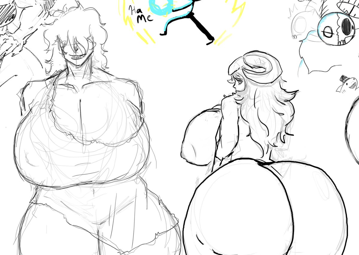 DiabloDelBooba's tweet photo. Here is my first post by starting with th stuff I’ve drawn in a drawpile hosted by @HumbleSharkNSFW 
(Twas my first time drawing on digital other then iPad (I liked it)) https://t.co/lHJkCDb3MB