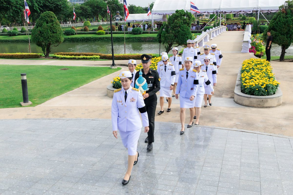 PR_BDE's tweet photo. BDE ร่วมพิธีวางพานพุ่มถวายเครื่องราชสักการะ เนื่องในวันสื่อสารแห่งชาติ ปี 2569 
.
อ่านข่าวเพิ่มเติม
https://t.co/oFBj80eAvE 
.
#BDE https://t.co/MXUYnvJ73y
