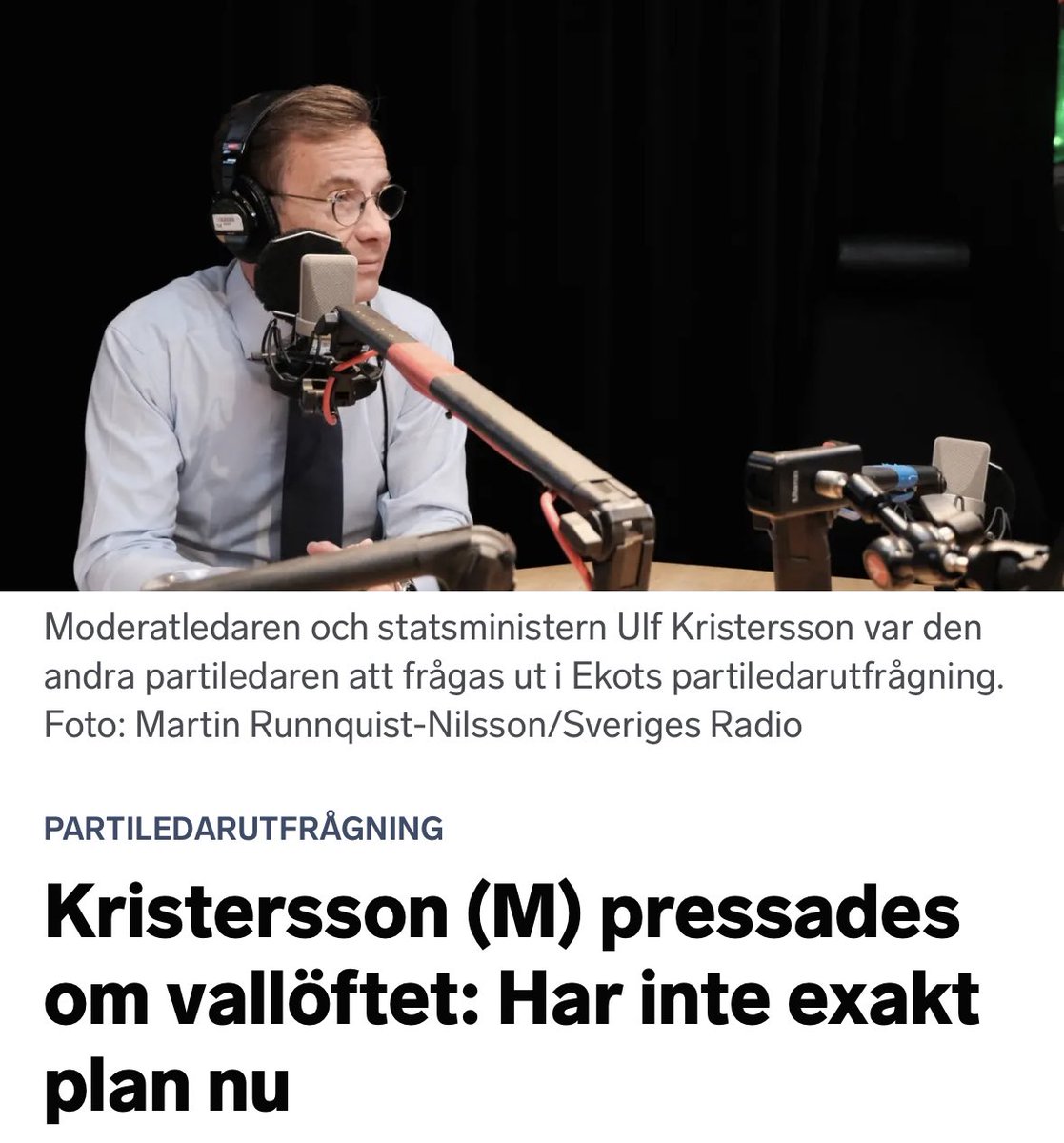 alessiodsantos's tweet photo. Nu tydligt efter P1 utfrågningen vad som är problemet med Ulfs vallöfte om skattesänkningen på 5 000 kr.

1. Det gäller bara höginkomsttagare. 
2. Eftersom pengarna är slut finns det ingen finansiering.
3. Det finns ingen plan för hur det ska genomföras.

Oseriöst. https://t.co/zksUbu0J2T
