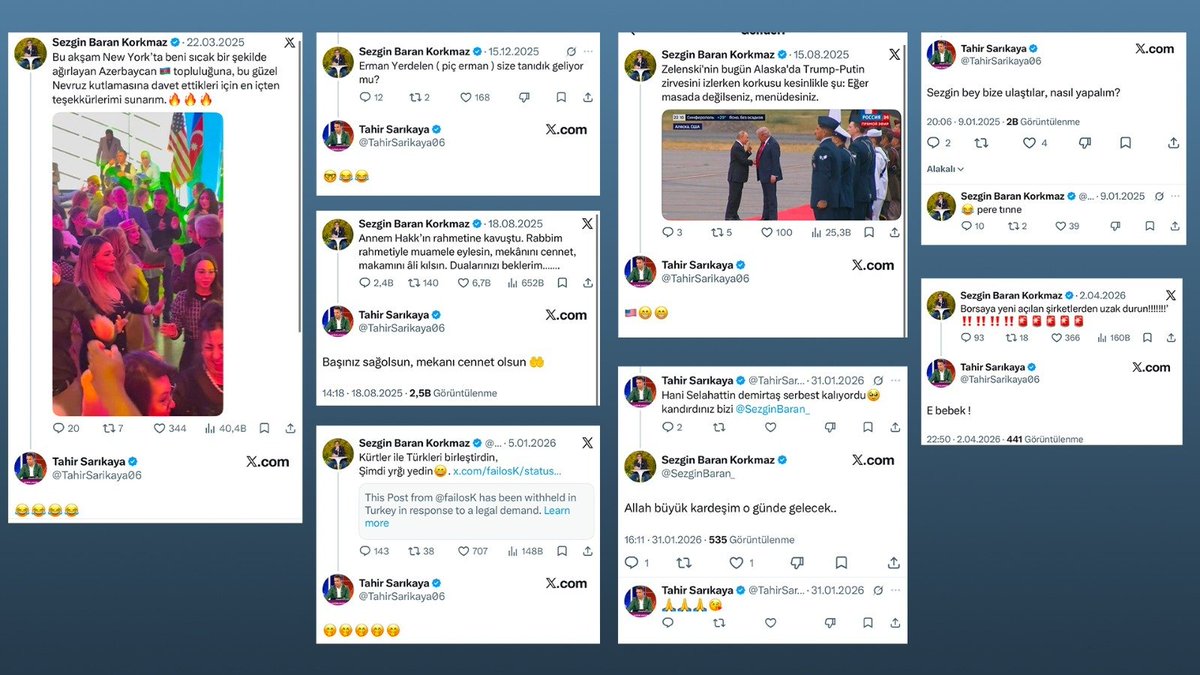 Srgl_8's tweet photo. Gözaltına alınan Tahir Sarıkaya'nın para trafiği incelemede.

📌 Firari Sezgin Baran Korkmaz ile yakın temas iddiası
📌 Cem Küçük ile para transferleri
📌 Kaynağı belirsiz yüksek tutarlı para girişleri
📌 Kripto hesaplarına para aktarımı

Savcılık soruşturmayı sürdürüyor. https://t.co/uhjx0zc6hU