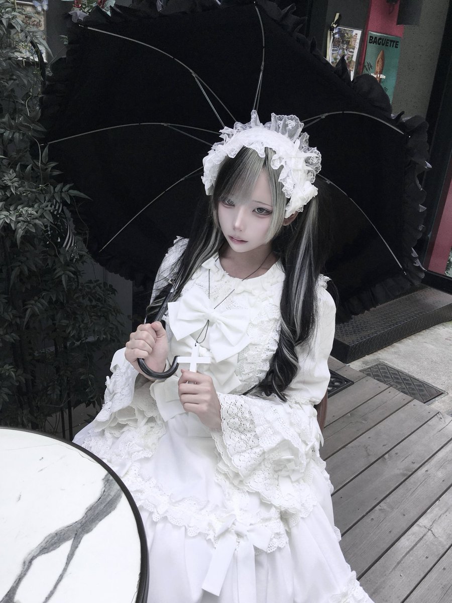 r3idake_'s tweet photo. #白ロリ https://t.co/5SX66Ki9Pv