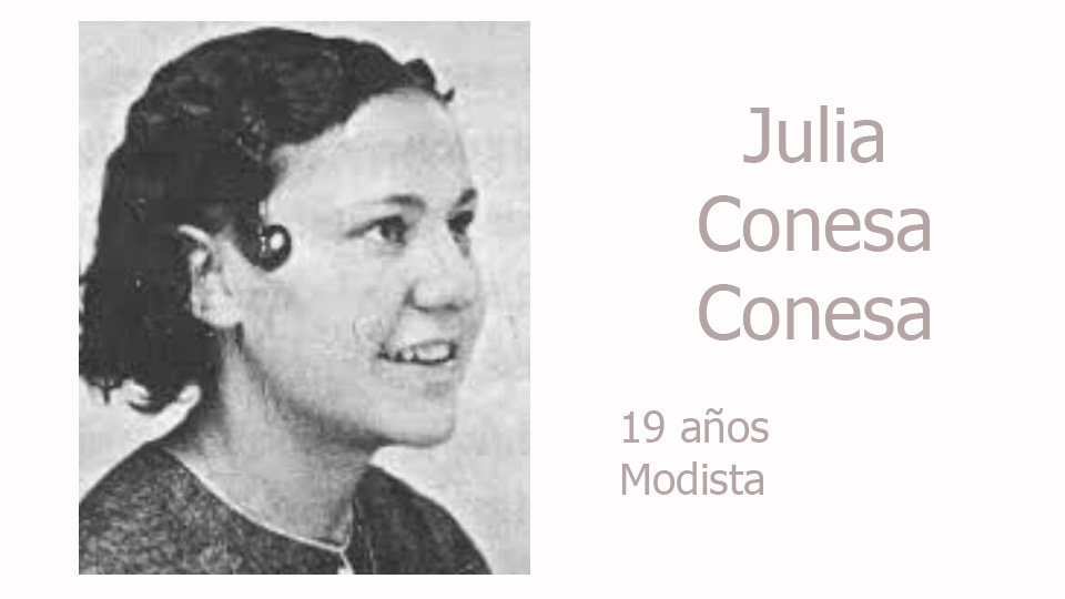 MaiteMNa's tweet photo. 4 agosto 1939, desde la cárcel de Ventas, Julia Conesa, una de las 13 rosas,escribió :
"madre,me voy a reunir con mi hermana y papá al otro mundo, muero por persona honrada.Adiós, madre querida. No me lloréis.Que mi nombre no se borre de la historia"
Al día siguiente la fusilaron https://t.co/0ZyKc4uhxU
