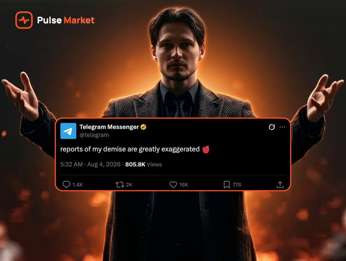 PulseM_AI's tweet photo. Telegram disappeared from the App Store worldwide last night. For ~90 minutes

Apple's reason: content violating child safety guidelines. Telegram removed the content, banned the user. App restored 🔥