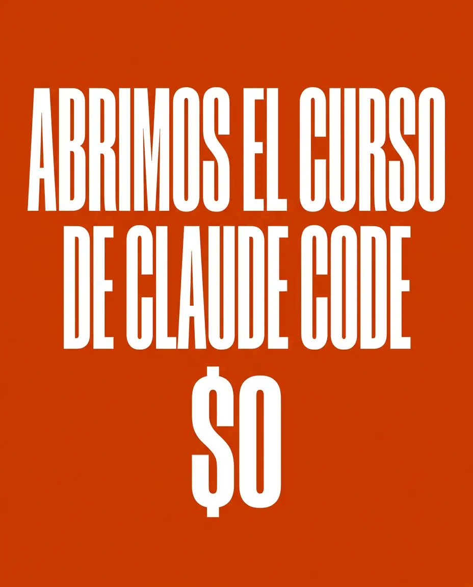 ben_corde's tweet photo. Curso COMPLETO de Claude Code en Español 2026 6 horas, 17 módulos y 52 temas Haz click en el botón de abajo para verlo completo.