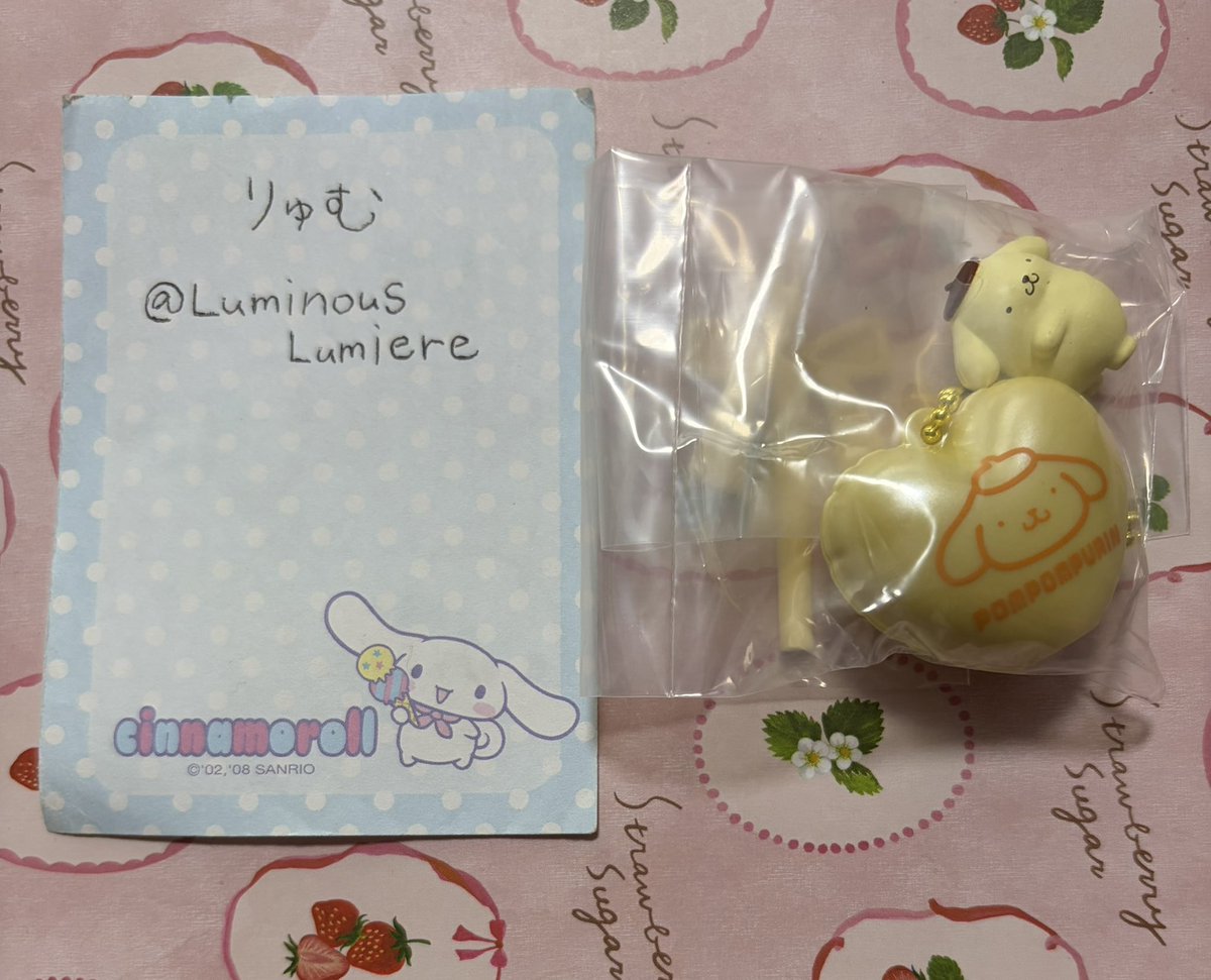 LuminousLumiere's tweet photo. @rs405rs はじめまして。お声掛けありがとうございます。
是非プリン⇄マイメロの郵送交換をお願いできたらと思います。
お取引のためフォロー失礼いたします。この度はよろしくお願いいたします。 https://t.co/aSYGdqPzhV