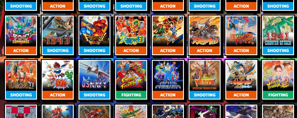 Nintendo Switchで発売中のクラシックゲームのコレクション系タイトル