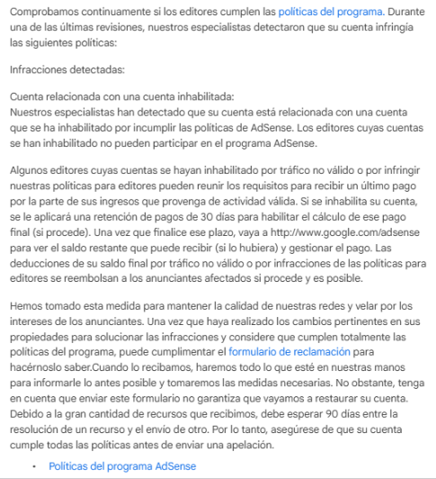 Alberto07413718's tweet photo. Hola @brunoramoslara ¿sabes si hay alguna forma de solucionar esto? Soy un chaval que monetiza YT de forma honrada y con contenido licito y ayer me encontré con esto y no tengo ni idea de que hacer,una ayuda la agradezco mucho! https://t.co/w4yzWXwwil