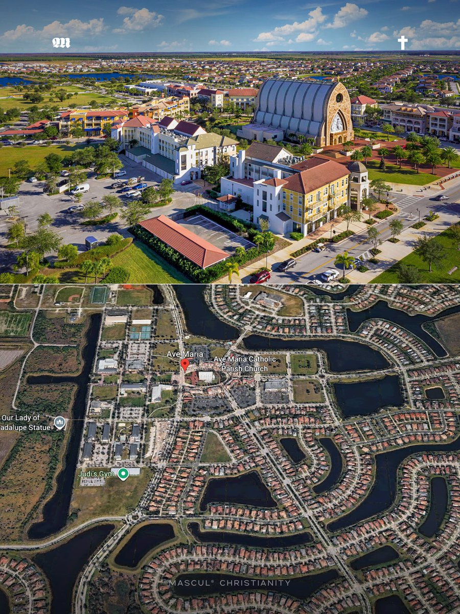 masculchristian's tweet photo. #DominosPizza founder #TomMonaghan gave up much of his luxurious lifestyle, sold his $8.1 million #Bugatti, and invested hundreds of millions of #dollars to #build the #CatholicTown of #AveMaria in #Florida. https://t.co/OPhMpzoMvK