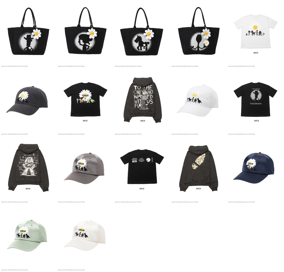 G-DRAGON / PEACEMINUSONE × Toy Story コラボプロジェクト「THE FIRST