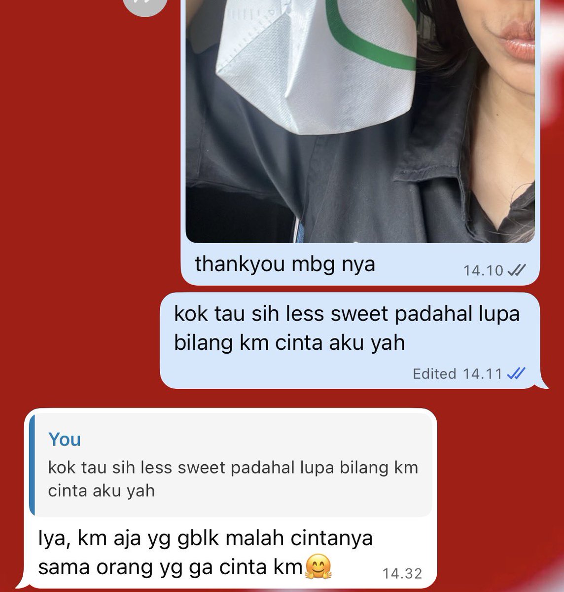 npsyaff's tweet photo. agak tersinggung sih tp dpt fore❤️ https://t.co/8BA1aSJjK0