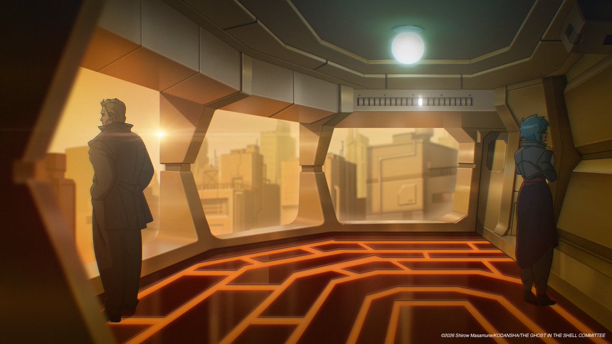thegits_anime's tweet photo. ━━━━━━━━━━━━━━━━━━━
　　　　　　　TVアニメ
『攻殻機動隊 THE GHOST IN THE SHELL』
　第05話「PHANTOM FUND」放送開始
━━━━━━━━━━━━━━━━━━━

［第05話「PHANTOM FUND」あらすじ］
戦闘サイボーグのコイル・クラスノフを監視すべく北端に向かう草薙たち。
コイルの目的と佐川電子による地下工場拡張に隠された汚職を暴くべく、
草薙は佐川電子本社に、バトーたちは地下工場へと向かう。

#攻殻機動隊 #theghostintheshell