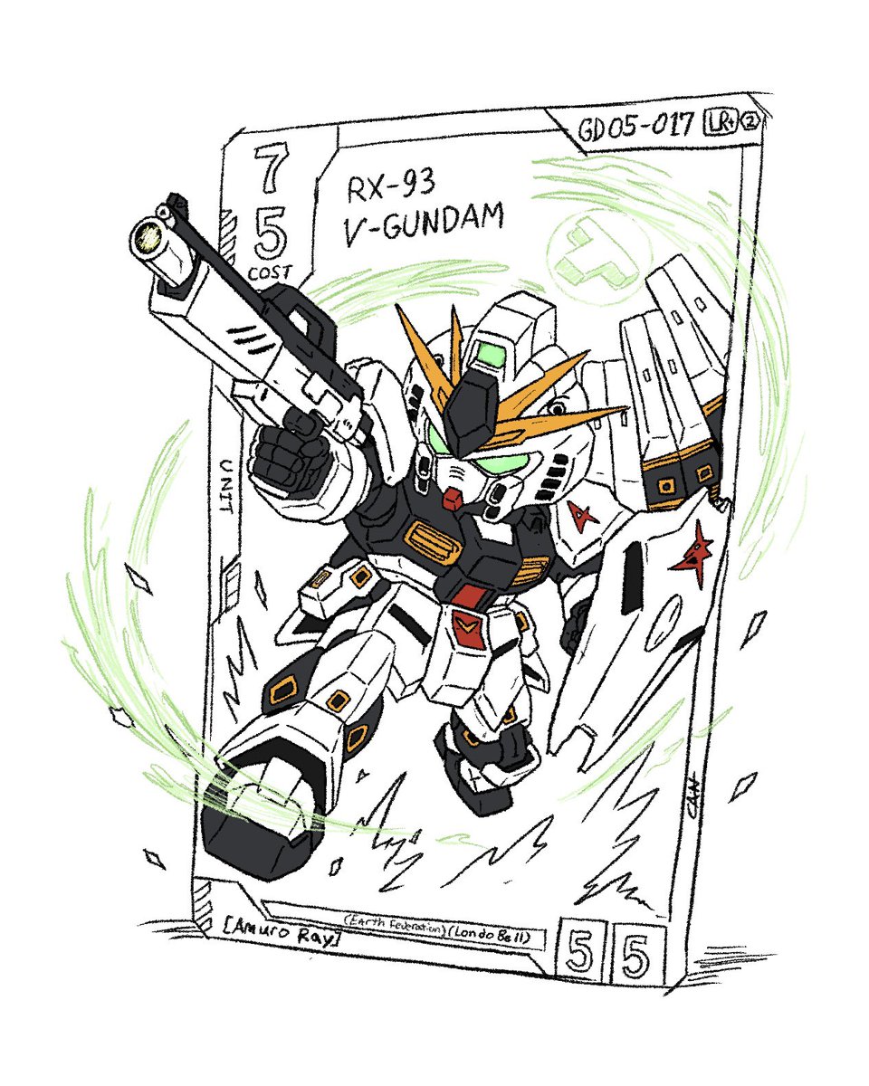 CainBd's tweet photo. As per request I drew the GD05 017 Nu Gundam , this one took much longer than the first https://t.co/WOH9HBrNQt