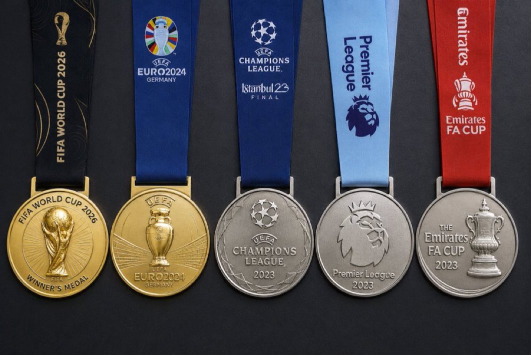 UTDIMole's tweet photo. Only one player in football history has all this 5 medals

Guess the player

Very Hard https://t.co/MB4v953N2T