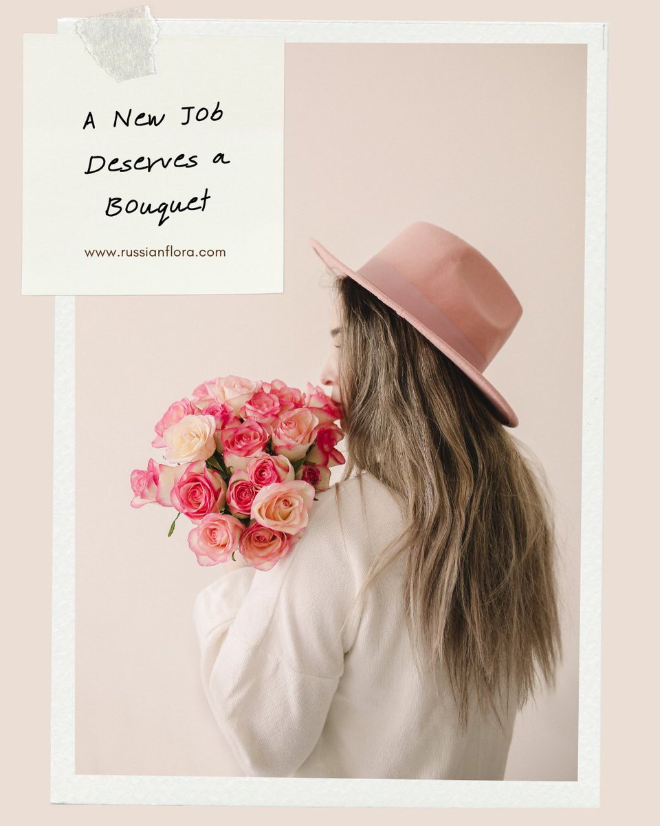 russianflora's tweet photo. “New job, new opportunities! Celebrate with a bouquet delivered across the globe.”
🔗 Send Job Celebration Flowers: https://t.co/PaElM60NqO
#NewJobCelebration #JobWellDone #InternationalFlowerDelivery https://t.co/Ysum90Yi3L
