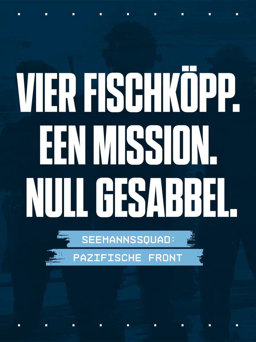BattlefieldEADE's tweet photo. Vier Nordlichter, eine Mission, null Gesabbel. 😤

Welcher von den vieren bist du im Teamplay? Erni, Harry, Fred - oder der Käpten mit mehr Patenten als Kills? https://t.co/YUo6s7D1GR