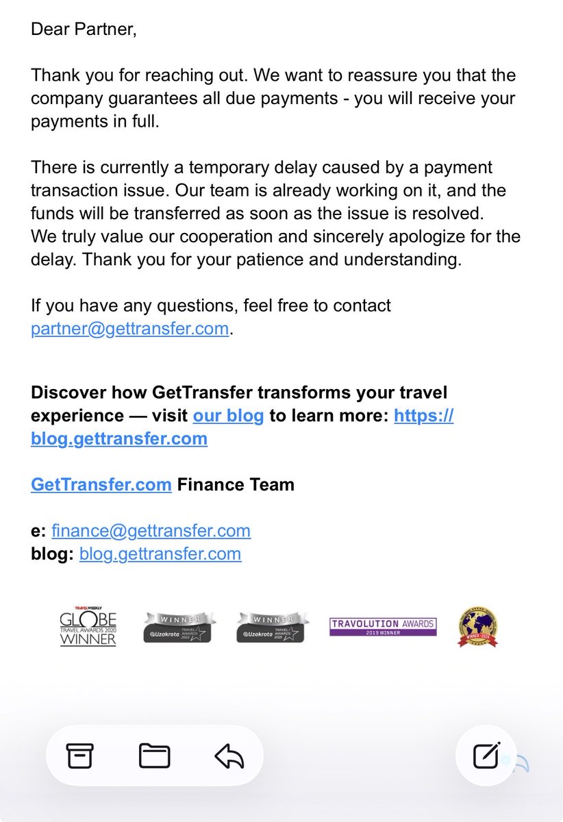 khurasanx's tweet photo. @GetTransfercom I did sent more than 25 emails but same reply like robat see some their response.. this is not fair I stopped working with platforms. https://t.co/0GsDeIyJGV